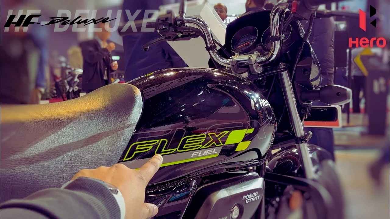 Hero HF Deluxe Flex Fuel Bike