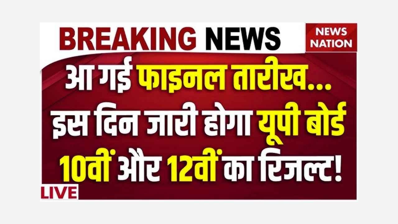 UP Board 2025 Results LIVE